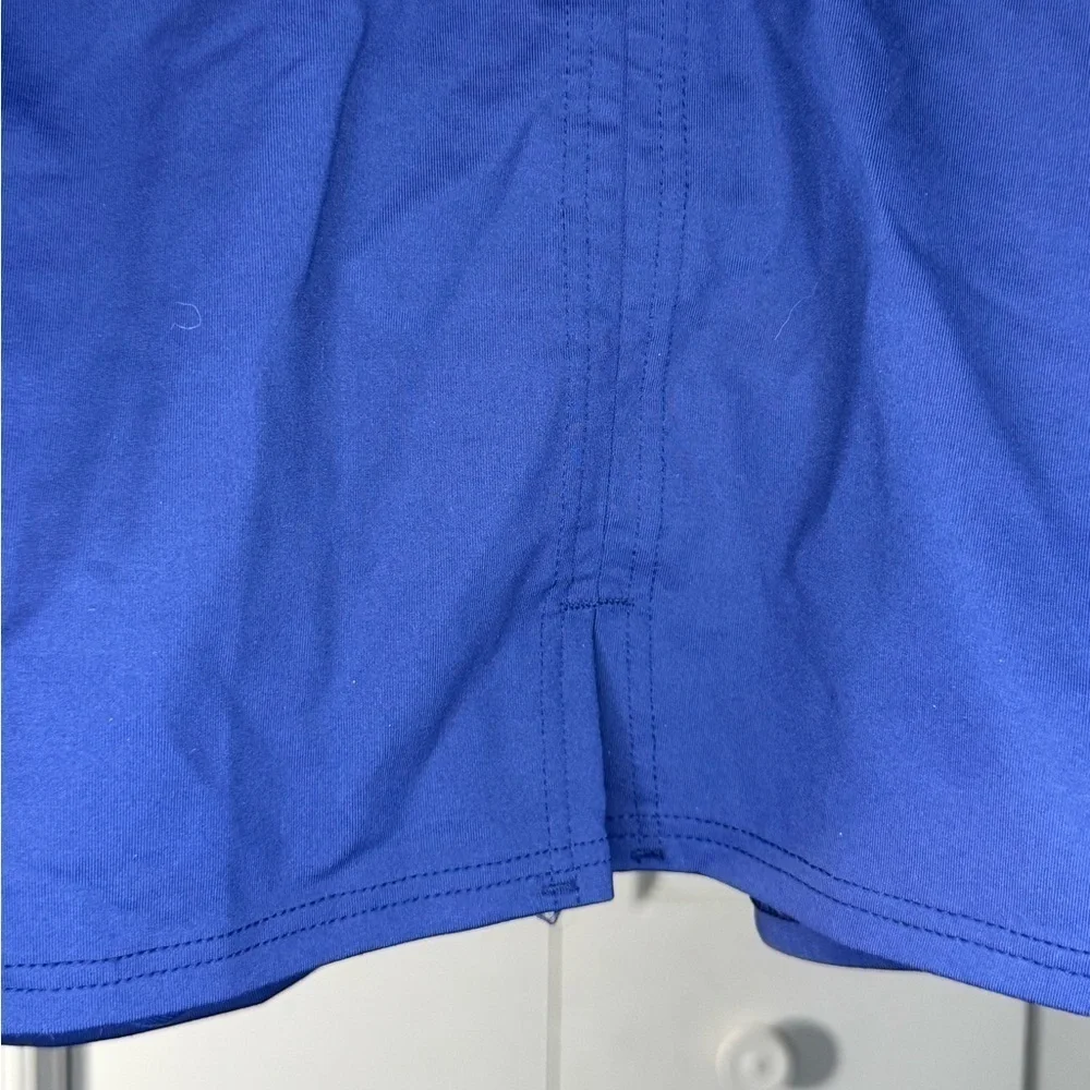 Lands' End 14 Blue Bikini Skirt Bottom